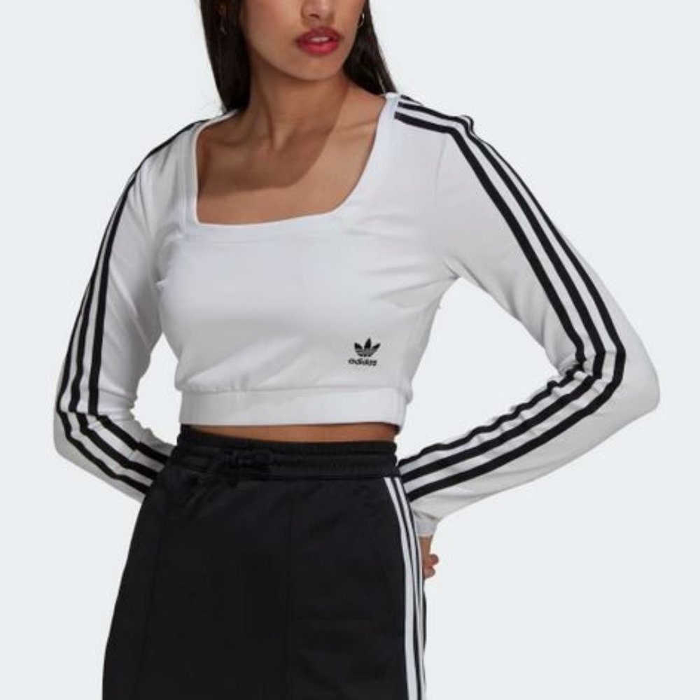 COPY - ADIDAS - Adicolor Long Sleeve Tee - Size Medium
